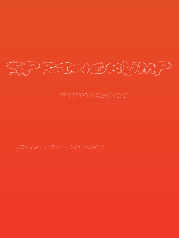 SpringBump Poster