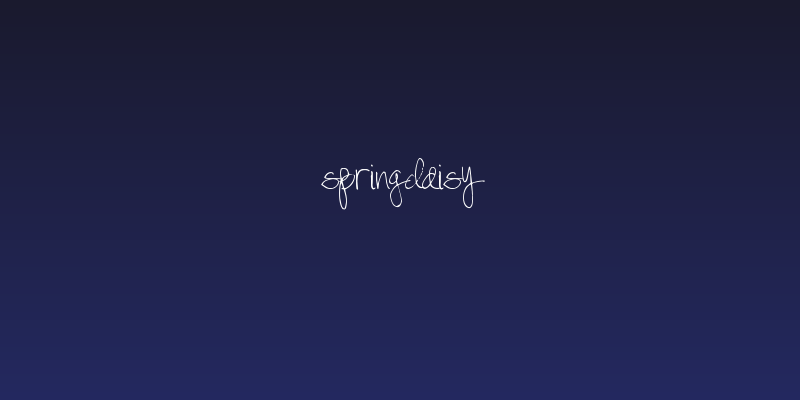 SpringDaisy Social Header