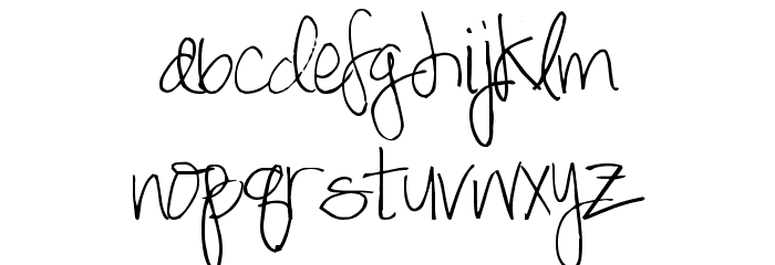 SpringDaisy Font LOWERCASE