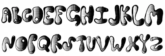 SpringDance Caratteri MINUSCOLO