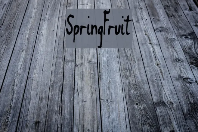 SpringFruit Example 3