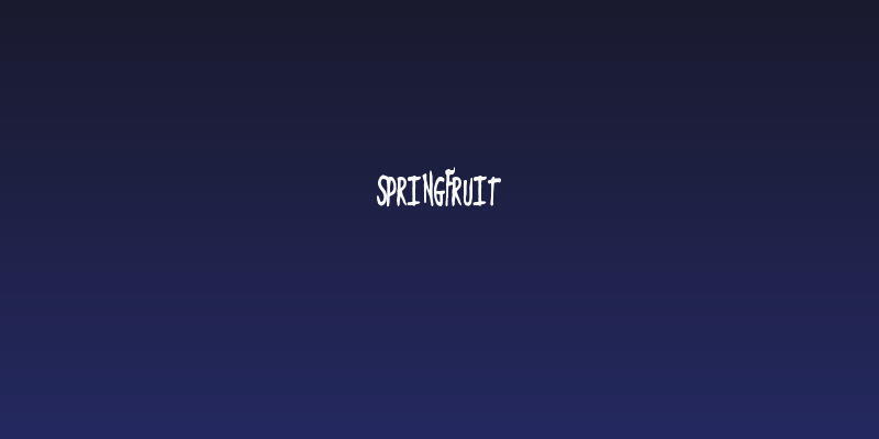 SpringFruit Social Header