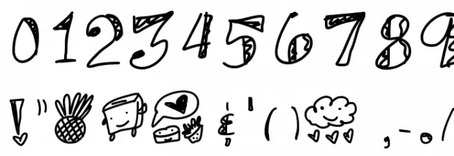 SpringFunVibes Font OTHER CHARS