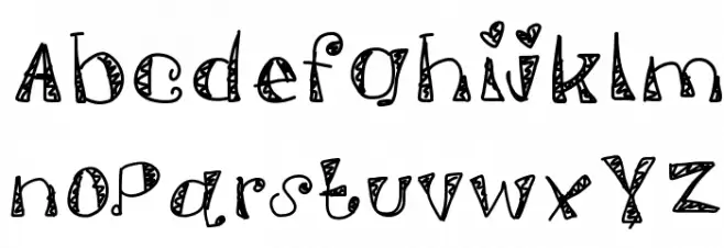 SpringFunVibes Schriftart Groß