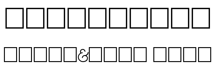 SpringGarden Regular Font OTHER CHARS
