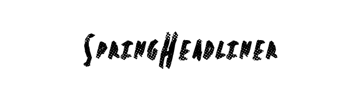 SpringHeadliner  Frei Schriftart Herunterladen
