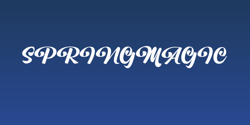 SpringMagic Social Header