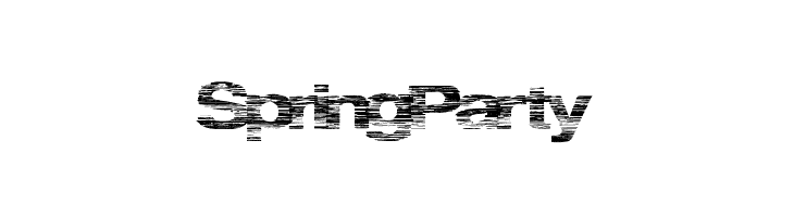 SpringParty  免费字体下载