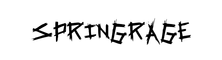 SpringRage  لخطوط تنزيل