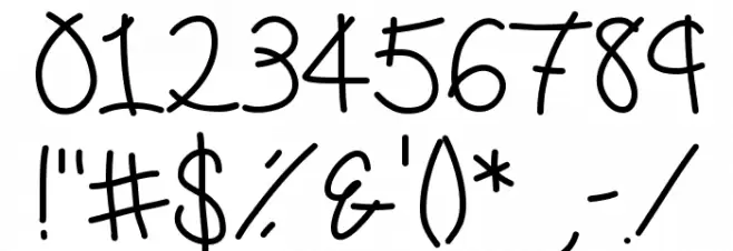 SpringRolls Font OTHER CHARS