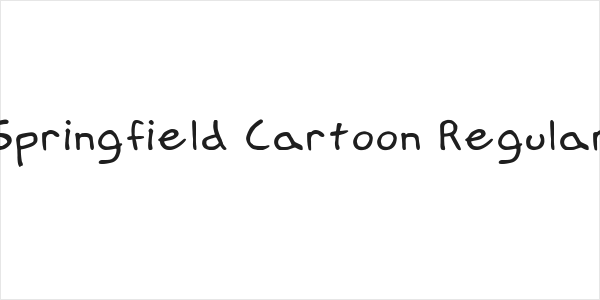 Springfield Cartoon Regular Logo