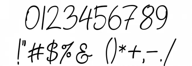 Springfield Font OTHER CHARS