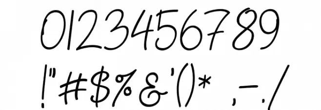 Springfield Font OTHER CHARS