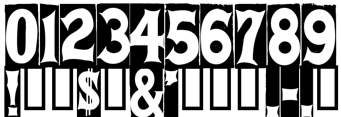 SpringfieldTablets Font OTHER CHARS