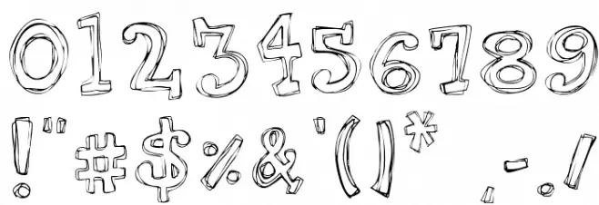 Springhouse フォント その他の文字