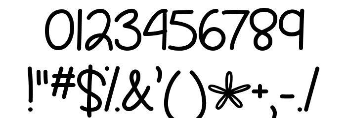 SpringisComing Font OTHER CHARS