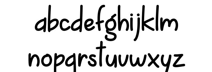 SpringisComing Font LOWERCASE