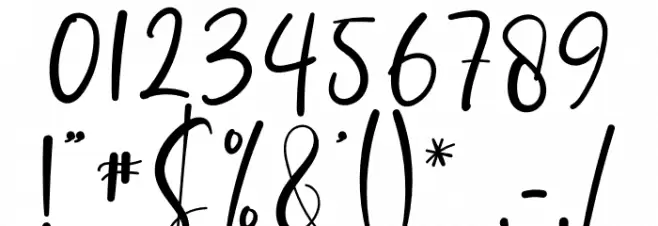 Springlove Schriftart Anderer Schreiben