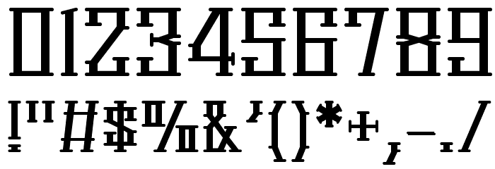 Springmarch-Roman Font OTHER CHARS
