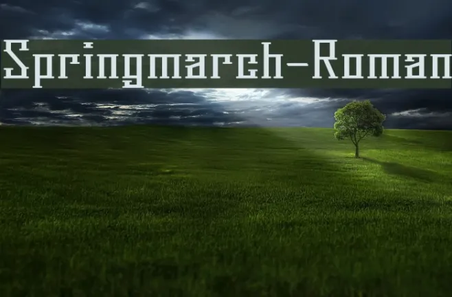 Springmarch-Roman Example 1