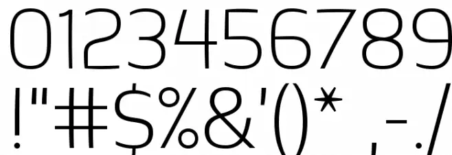 Springsteel Light Font OTHER CHARS