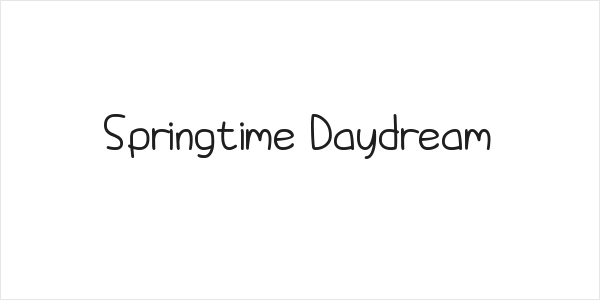 Springtime Daydream Logo