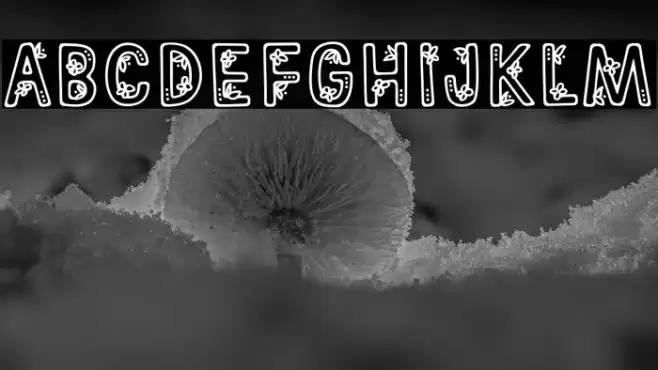 Springtime Flowers Regular Шрифта examples