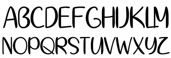 Springtime Sunshine Font Litere mari