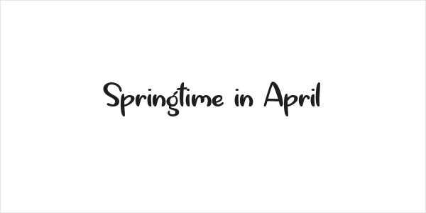 Springtime in April Logo