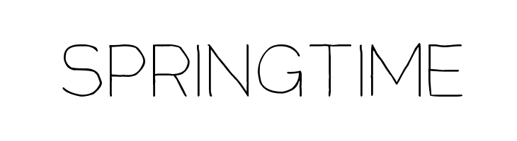 Springtime Font