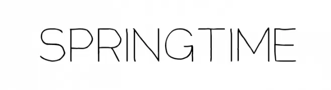 Springtime  नि: शुल्क फ़ॉन्ट्स डाउनलोड