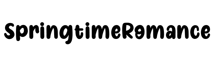 SpringtimeRomance  font caratteri gratis
