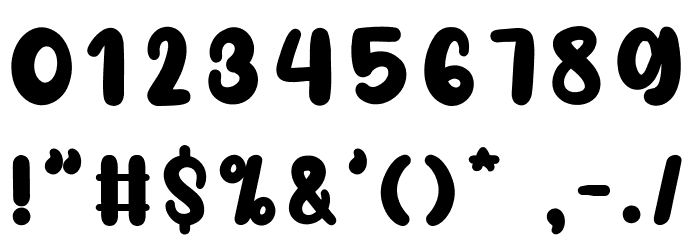 SpringtimeRomance Font OTHER CHARS
