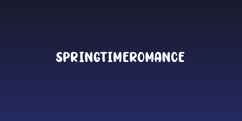 SpringtimeRomance Social Header