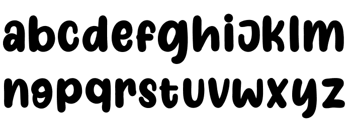 SpringtimeRomance Font LOWERCASE