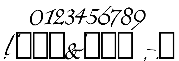 Springtime_Alternate Font OTHER CHARS