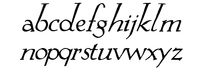 Springtime_Alternate Font LOWERCASE