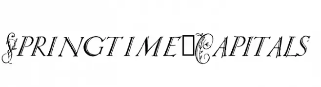 Springtime_Capitals  Frei Schriftart Herunterladen