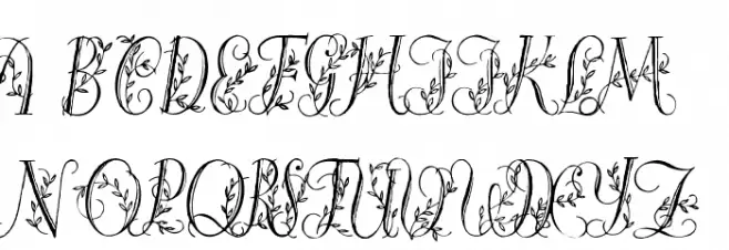 Springtime_Capitals Polices MAJUSCULES