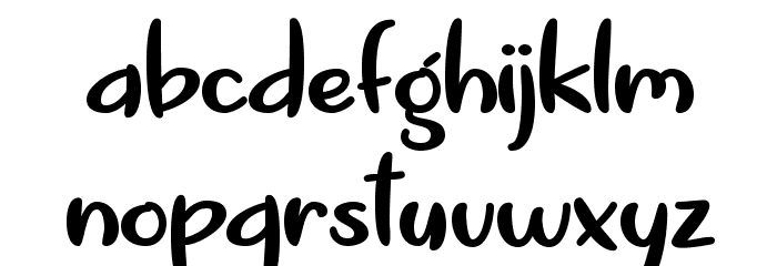 SpringtimeinApril Font LOWERCASE