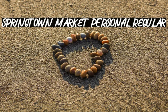 Springtown Market PERSONAL Regular Example 3