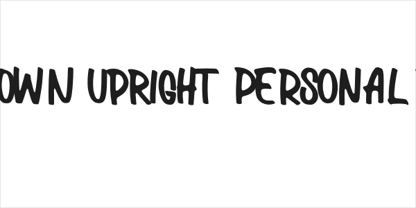 Springtown Upright PERSONAL Regular Logo