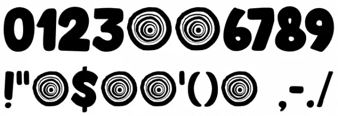 Springwood Display DEMO Regular Font OTHER CHARS