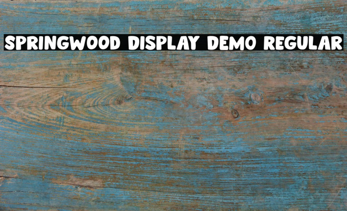 Display demo