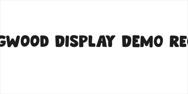 Springwood Display DEMO Regular Logo