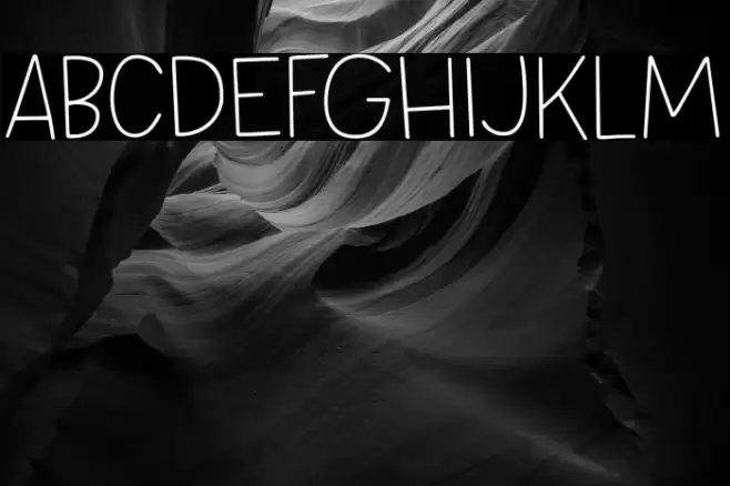 Springwood Line DEMO Regular Font examples