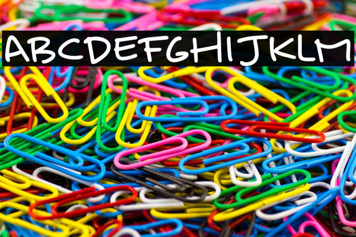 Springwood Note DEMO Regular Font examples