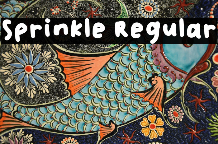 Sprinkle Regular Example 2