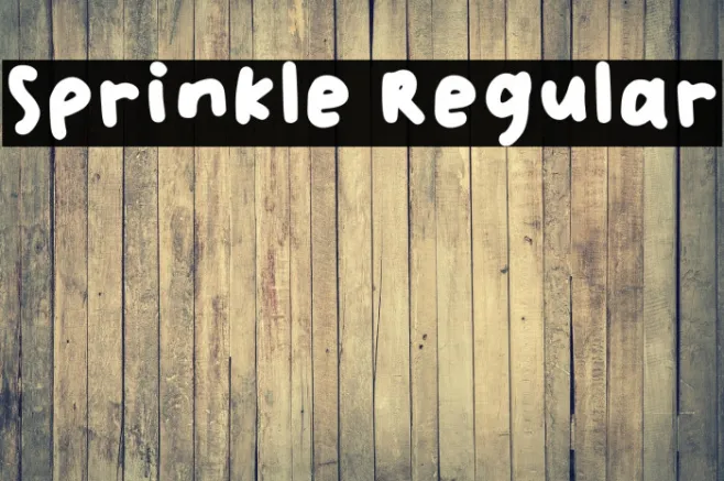 Sprinkle Regular Example 3