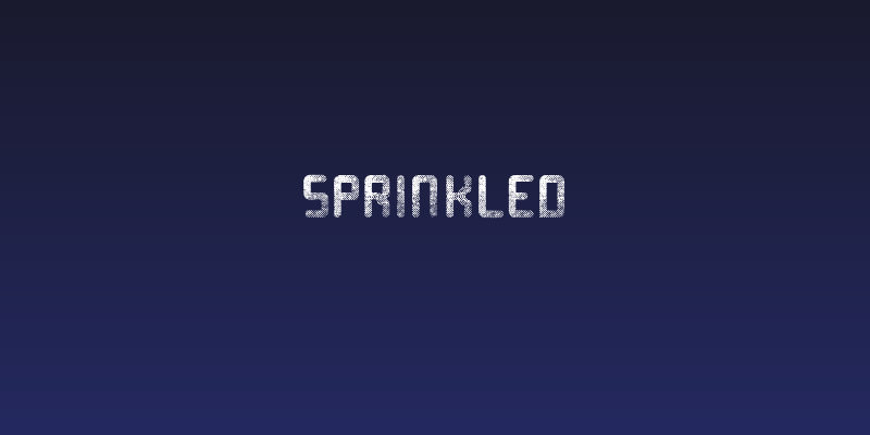 Sprinkled Social Header